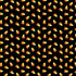 Fabric Benartex Black Sweet Candy Corn Ghostly Soiree by the Quarter Yard 15100-12