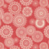 White lace patterns on a red background
