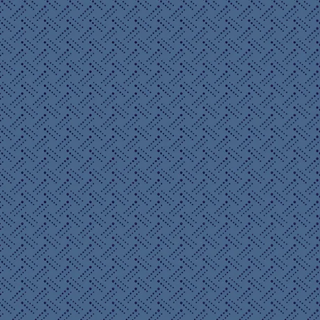 Fabric Benartex Denim Blue Herringbone Documentaries by the Quarter Yard 14492-55