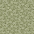 Green floral pattern on a green background
