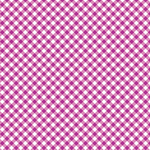 Pink and white checkered pattern