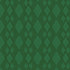 A repeating geometric pattern of dark green outlined diamonds on a medium green background.