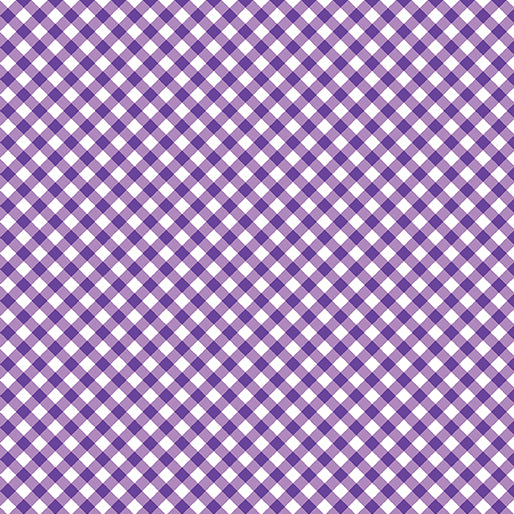 Purple and white checkered pattern