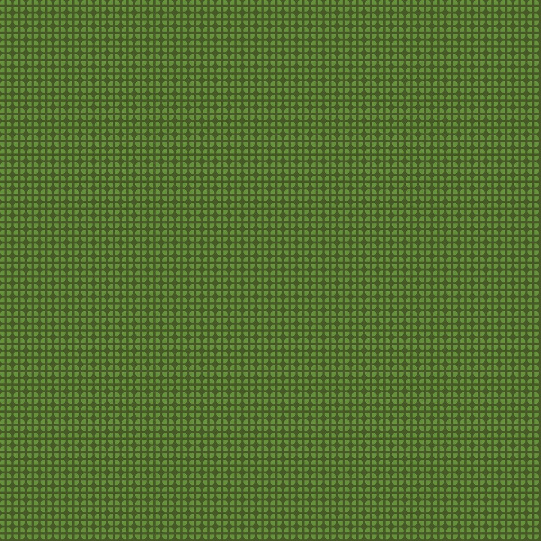 A close-up of a green textured material with a fine dotted grid pattern.