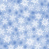 Fabric Benartex Light Blue Wintery Snowflakes Snowflake Wishes by the Quarter Yard 15191-50