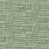 A close-up of a repeating fabric featuring motivational football and basketball team slang terms like 'MVP', 'WIN', 'TACKLE', 'PASS', and 'BLITZ' printed in light gray and white on a muted sage green background.