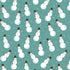 Fabric Benartex Medium Turquoise Merry Snowman Pearlescent Magical Season by the Quarter Yard 16730P-83