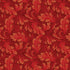 Red fabric with gold floral pattern