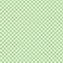 A repeating light green and white gingham check pattern fills the frame.