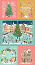 Fabric Benartex Multi Pearlescent Magical Season Panel 16724P-99