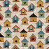 Fabric Benartex Natural Tweet House Prairie Chicks by the Quarter Yard 16756-74