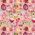 Fabric Benartex Peach Jam Vintage Ornaments Pearlescent Magical Season by the Quarter Yard 16725P-26