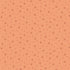 A repeating pattern of small starbursts and dots in a muted reddish-brown on a warm peach-orange background with a subtle grid texture.