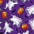 Fabric Benartex Purple Ghostly Parade Ghostly Soiree by the Quarter Yard 15102-66