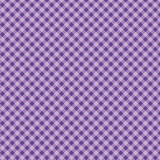 Purple checkered pattern