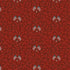 Fabric Benartex Red Flags and Leaves American Valor by the Quarter Yard 16878-10