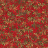 Fabric Benartex Red Pine Boughs 12 Days of Christmas by the Quarter Yard 17274-10