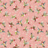 A repeating pattern of watercolor-style hummingbirds in green, pink, white, and yellow on a dusty pink background, with small white floral motifs scattered throughout.