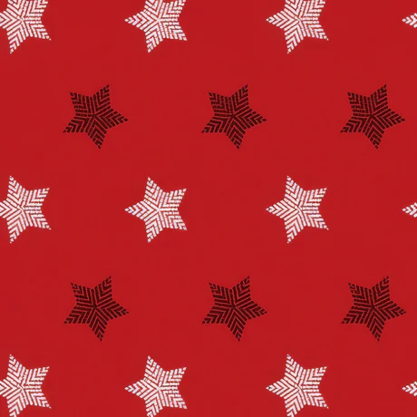 Fabric Benartex True Red Starlight Documentaries by the Quarter Yard 14493-10