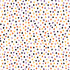 Fabric Benartex White Dot Mania Ghostly Soiree by the Quarter Yard 15101-09