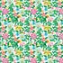 Fabric Benartex White Little Tropical Garden Tropical Splash by the Quarter Yard 15186-09