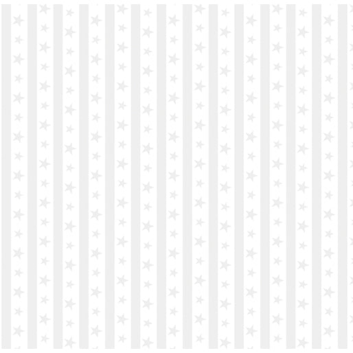 Fabric Benartex White Stars & Stripes Liberty Whites by the Quarter Yard 15207-09