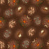 Fabric Blank Quilting Brown Moths and Mushrooms Harvest Haunt by the Quarter Yard 4812-39