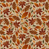 Fabric Blank Quilting Cream Tossed Leaves Harvest Haunt by the Quarter Yard 4810-41