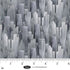 Fabric Blank Quilting Gray City Skyscrapers Let's Get Building by the Quarter Yard 4401-90