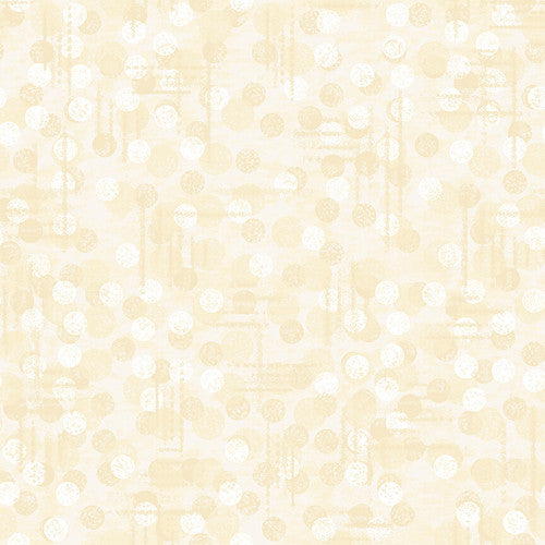Fabric Blank Quilting Ivory Tonal Texture Jot Dot by the Quarter Yard 9570-41