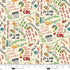 Fabric Blank Quilting Ivory Words Cat Hair Don't Care by the Quarter Yard 4427-44