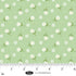 Fabric Blank Quilting Light Green Daisies with Circles of Dots The Bright Side by the Quarter Yard 4515-60