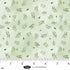 Fabric Blank Quilting Light Green Tossed Leaves Spring Serenade by the Quarter Yard 4494-60