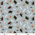Fabric Blank Quilting Sage Forest Animals Chill Factor Flannel by the Quarter Yard 4243F-63