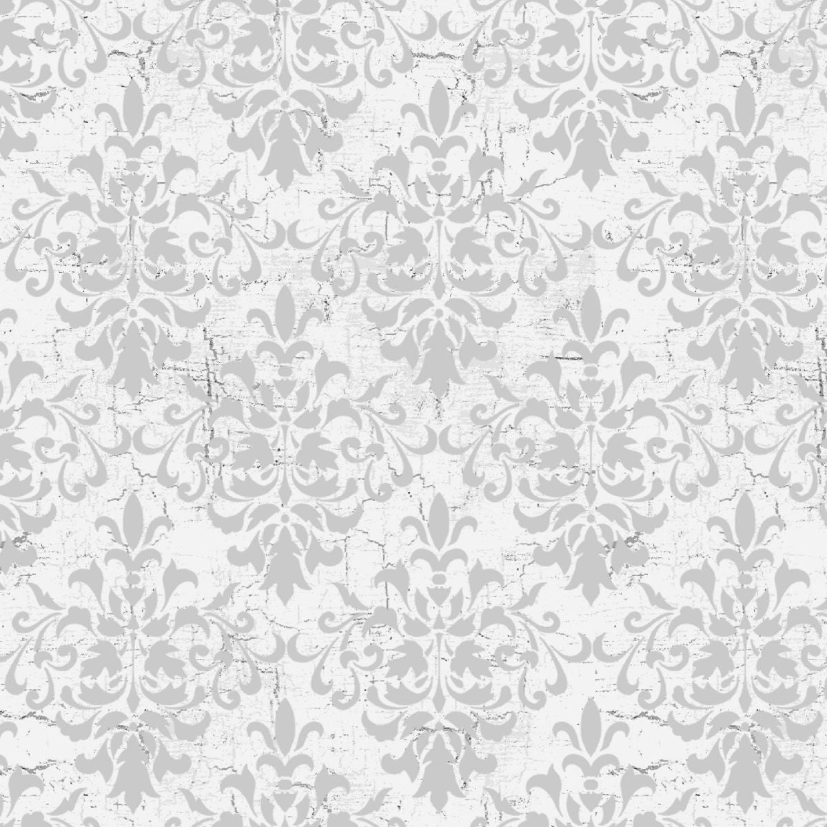 Decorative white pattern on a white background