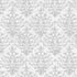Decorative white pattern on a white background