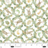 Fabric Blank Quilting White Leaf Lattice with Bunnies Spring Serenade by the Quarter Yard 4488-01