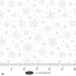Fabric Blank Quilting White on White Snowflakes Morning Mist IX by the Quarter Yard 4320-01W