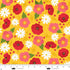 Fabric Blank Quilting Yellow Daisy and Poppy Flowers The Bright Side by the Quarter Yard 4510-44