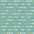 A repeating pattern of stylized butterflies and dragonflies in soft pastel colors on a teal background.