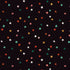 Colorful star pattern on a black background