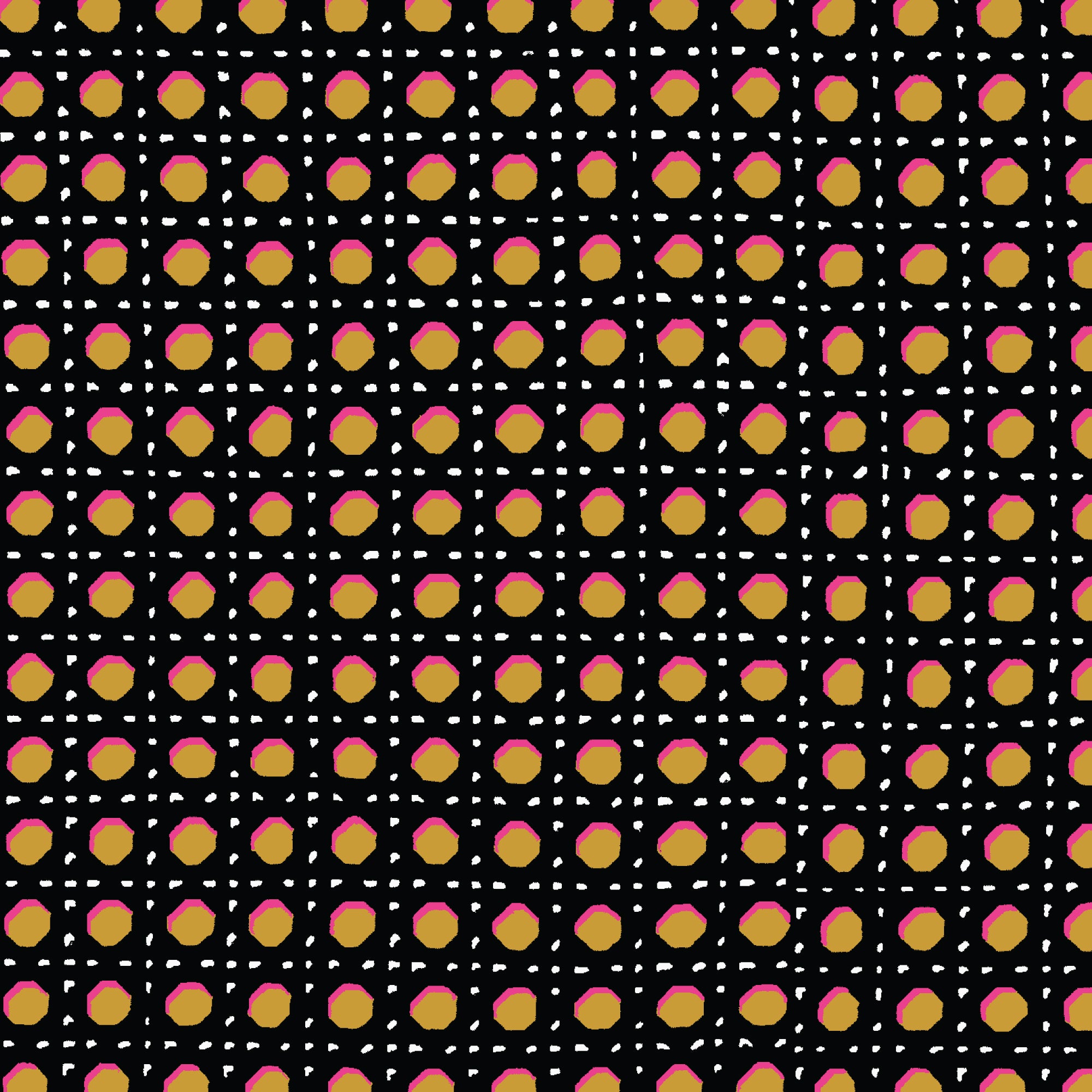 Fabric Cloud9 Black Studio Caning Summer Sun by the Quarter Yard 228821