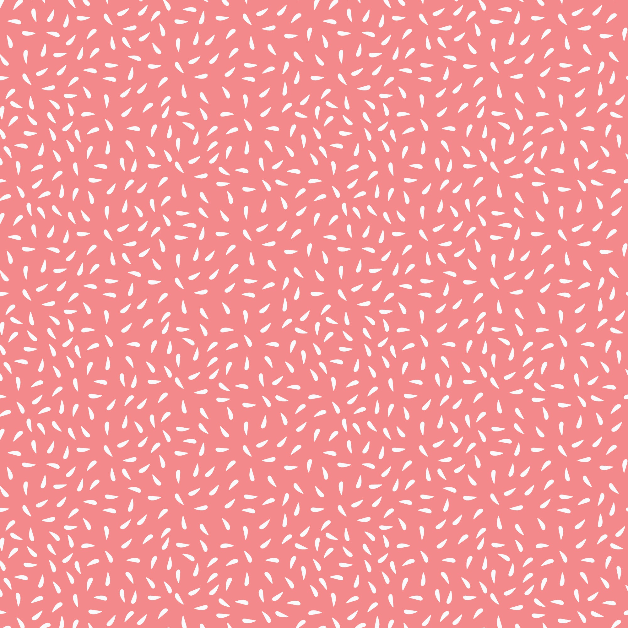 Fabric Cloud9 Coral Little Seeds Bookworm by the Quarter Yard 228941