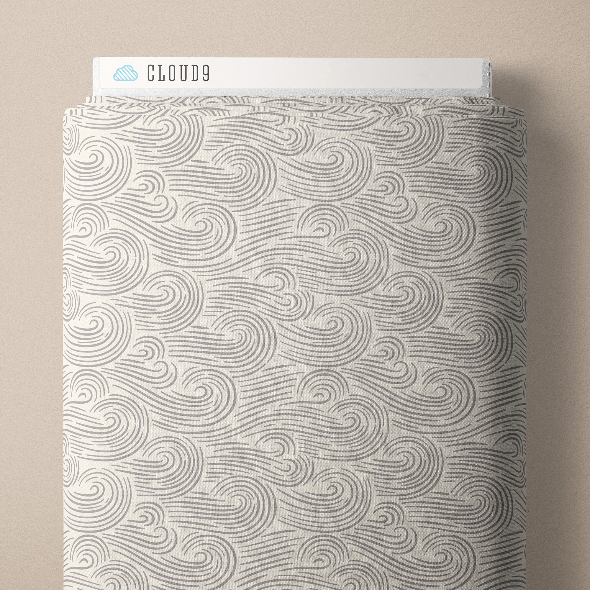 Fabric Cloud9 Gray Spring Breeze Spring Showers by the Quarter Yard 228228