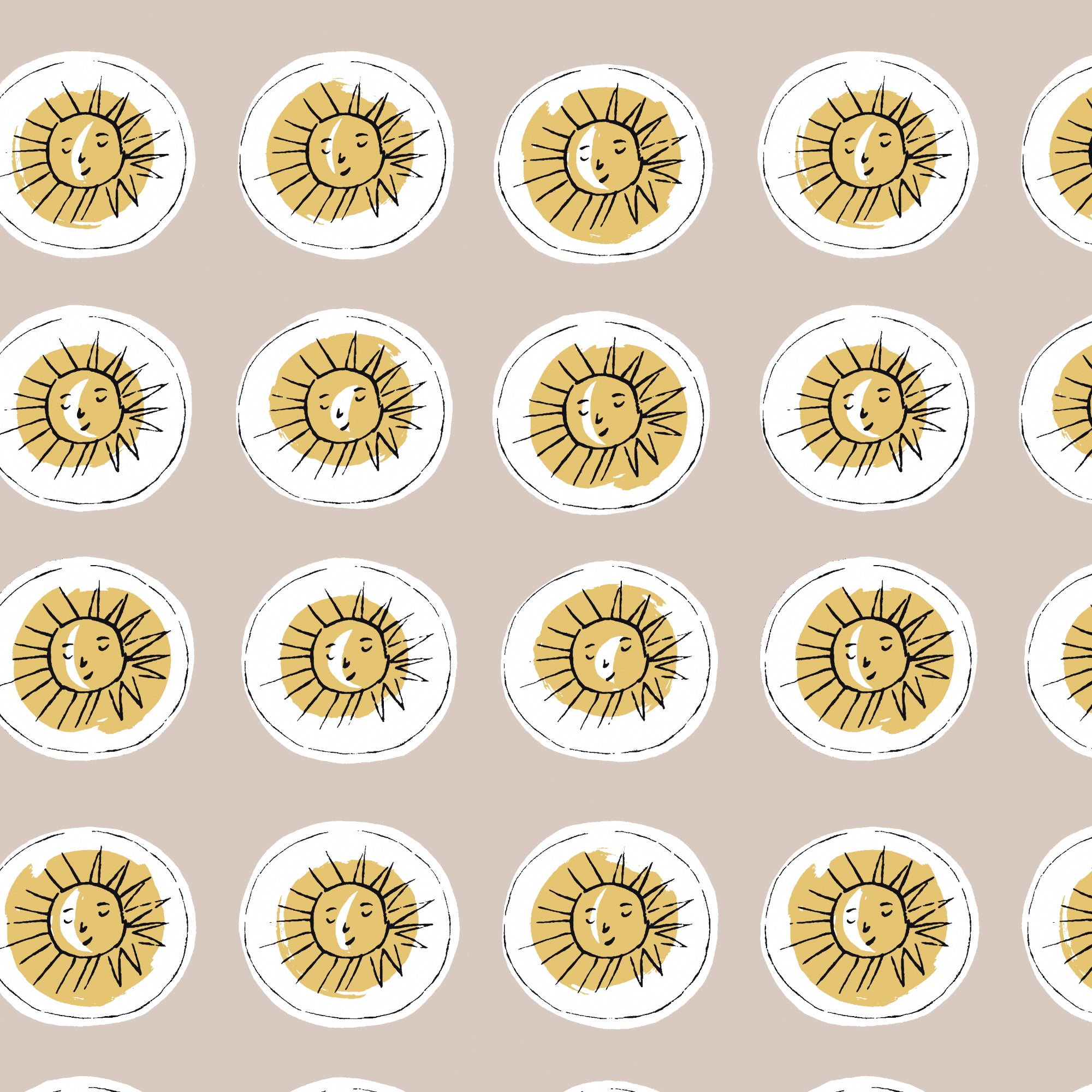 Fabric Cloud9 Gray Summer Sun by the Quarter Yard 228826