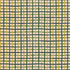 Plaid pattern with green and yellow lines on a white background