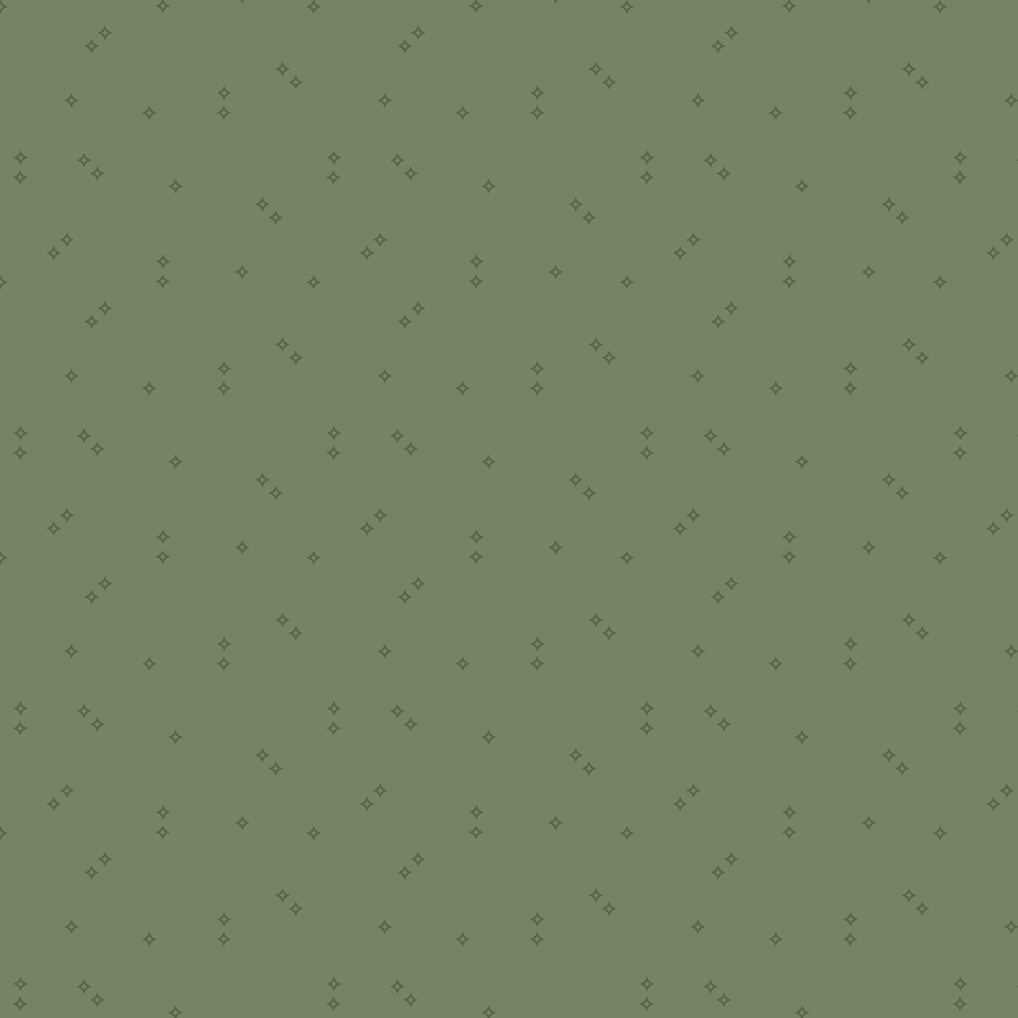 Fabric Cloud9 Green Sprinkles Spring Showers by the Quarter Yard 228213