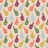 Pattern of colorful hand gestures with text on a beige background