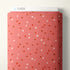 Red fabric with star pattern and 'Cloud9' branding on a white background
