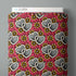 Fabric Cloud9 Pink/Multi Joined Hearts Love, Ink in Canvas by the Quarter Yard 228774